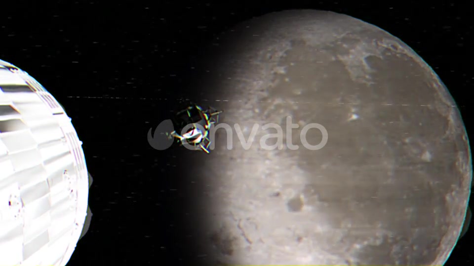 Undocking of the Lunar Module in Orbit - Download Videohive 21711695