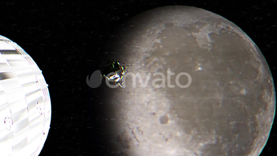 Undocking of the Lunar Module in Orbit - Download Videohive 21711695