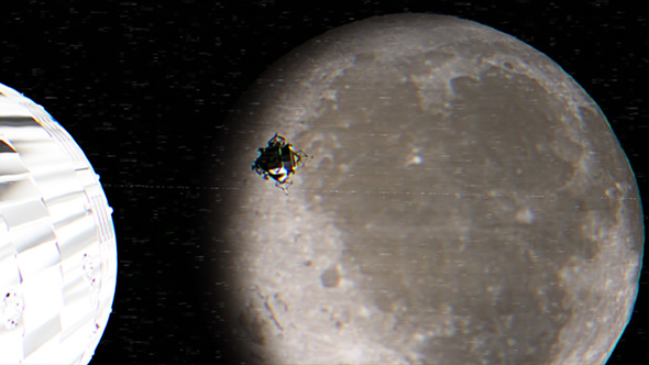 Undocking of the Lunar Module in Orbit - Download Videohive 21711695