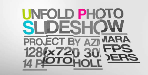 Unfold Photo Slideshow - Download Videohive 164176