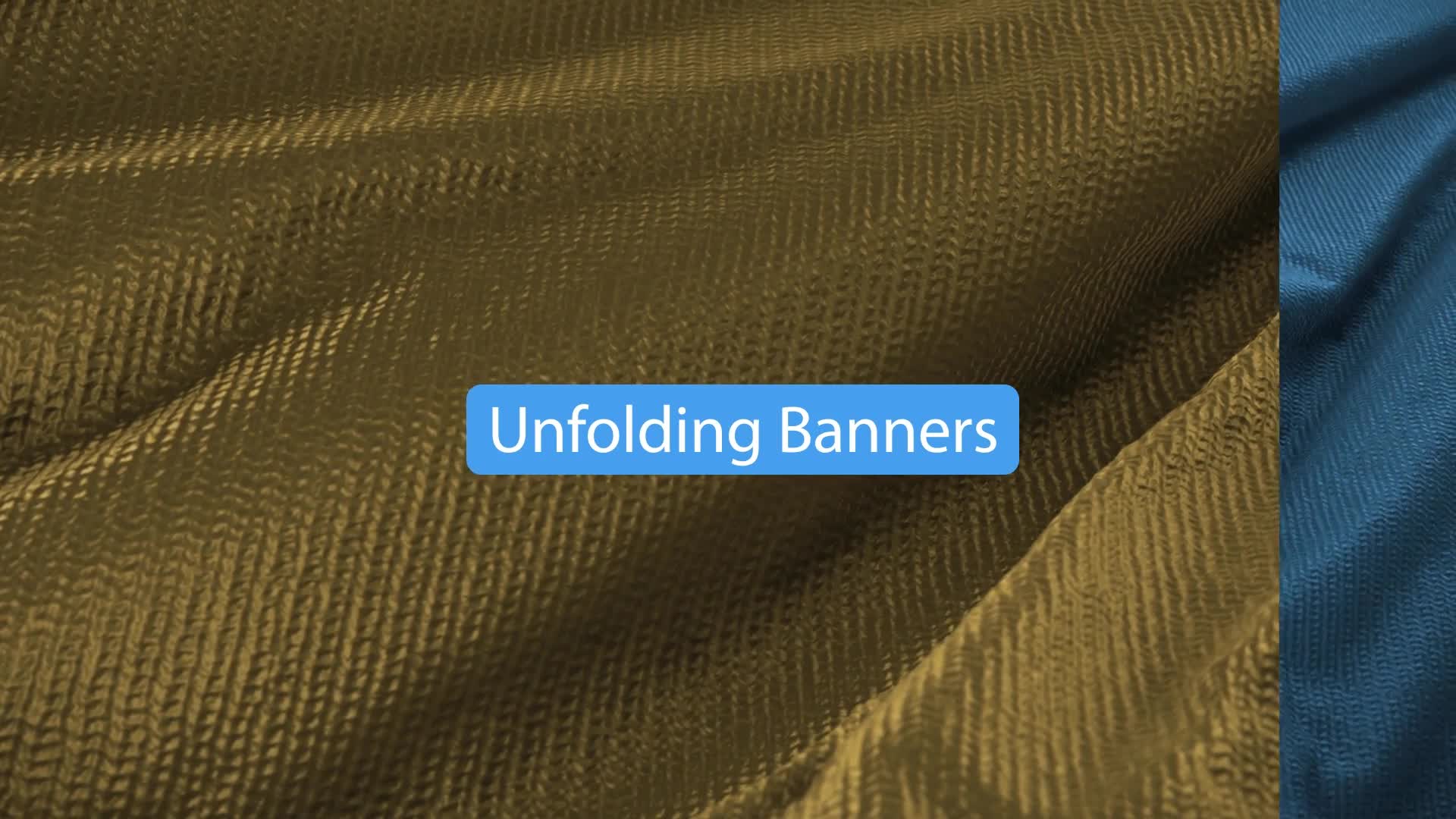 Unfolding Banners Videohive 27809786 After Effects Image 1