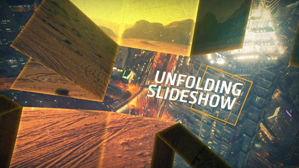 Unfolding Slideshow - Videohive 16995816 Download