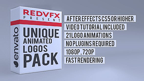 Unique Animated Logos Pack - Download 14116470 Videohive