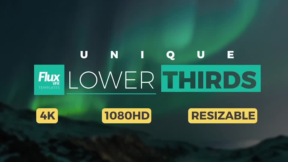 Unique Lower Thirds Videohive 16076124 After Effects Image 1