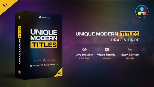 Unique Modern Titles - Download Videohive 29935530