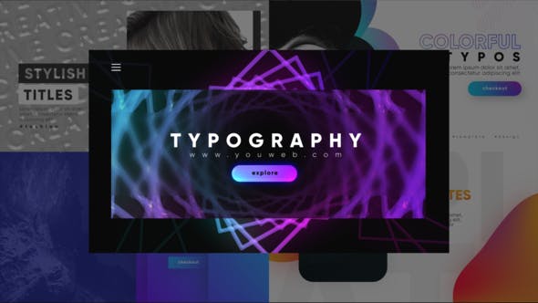 Unique Modern Typography - 26490292 Download Videohive
