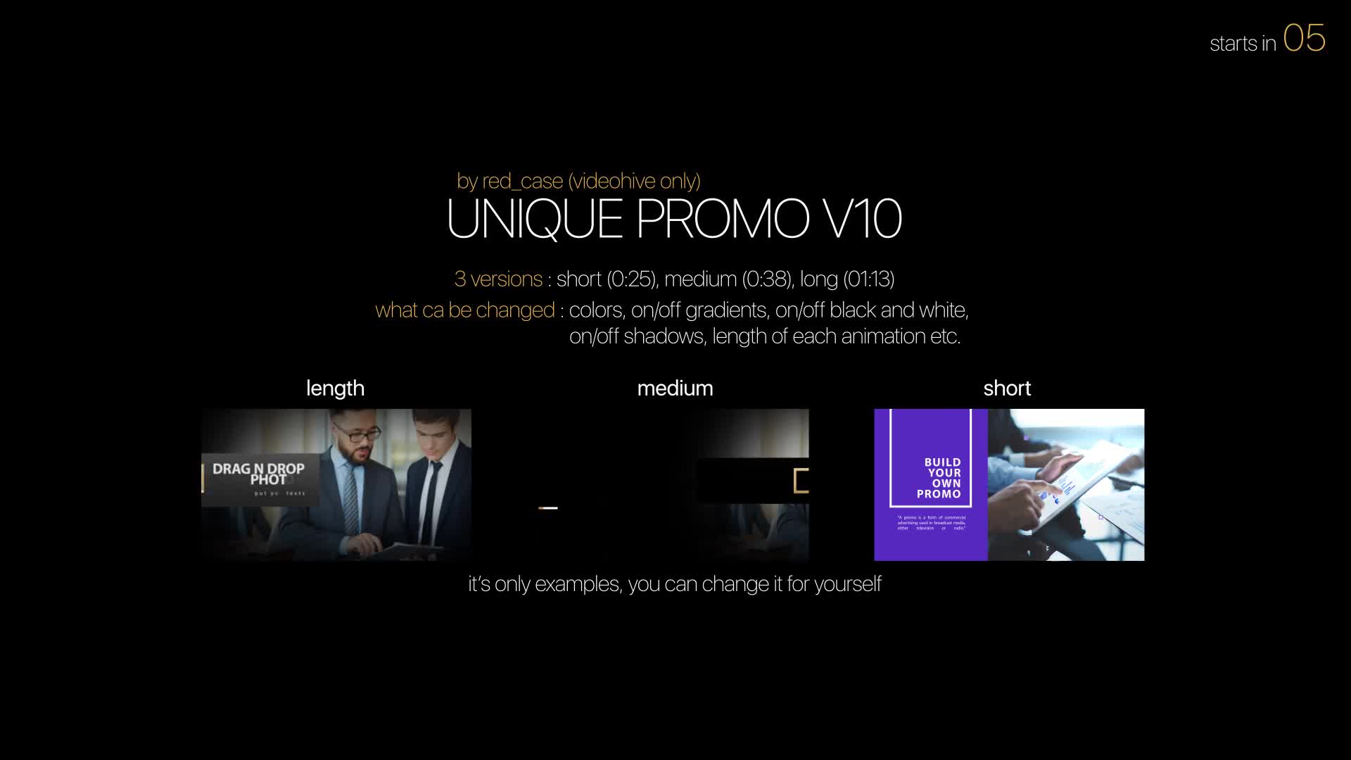 Unique Promo v10 | Corporate Presentation Videohive 19357287 After Effects Image 1