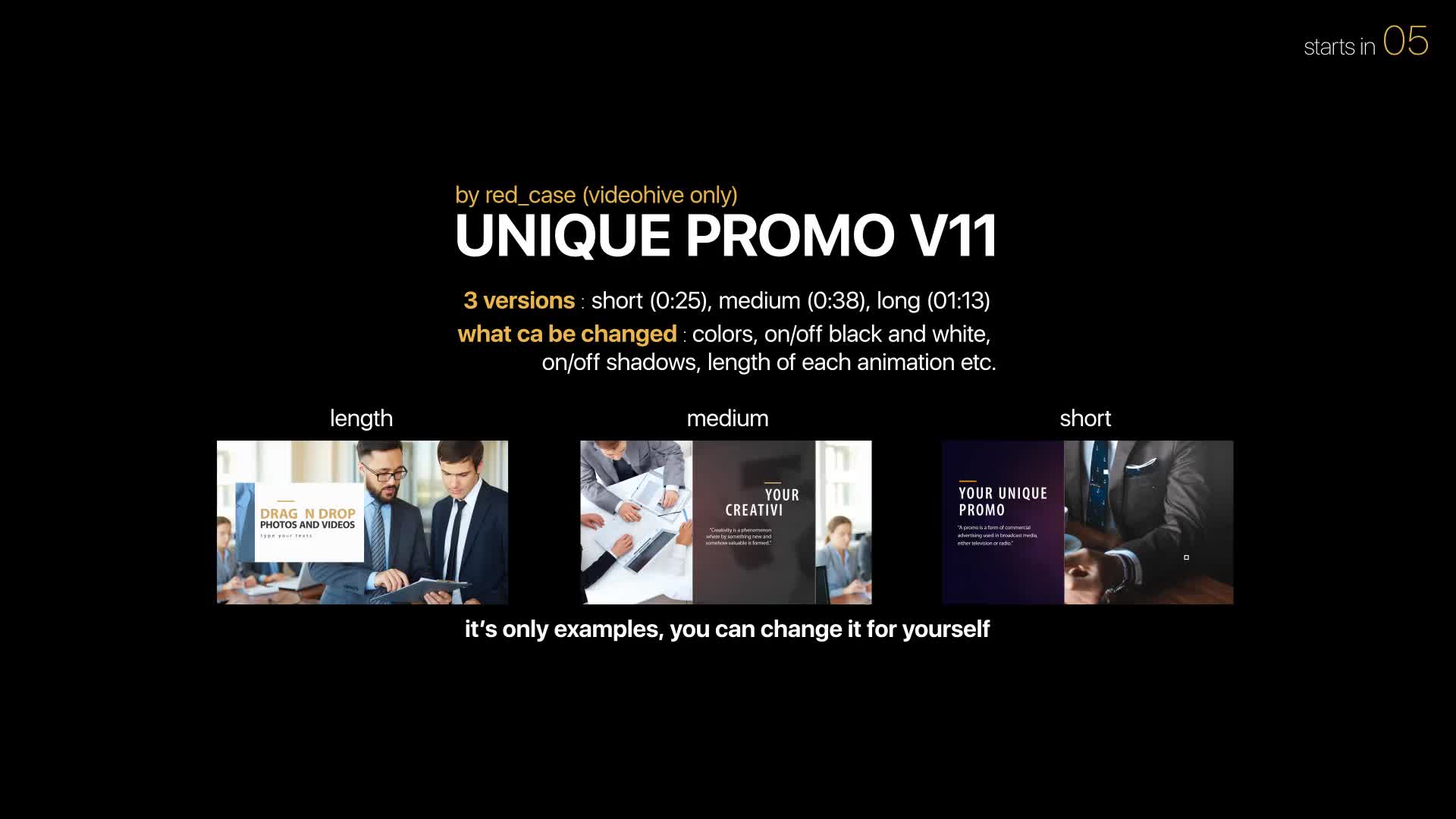 Unique Promo v11 | Corporate Presentation Videohive 19634088 After Effects Image 1