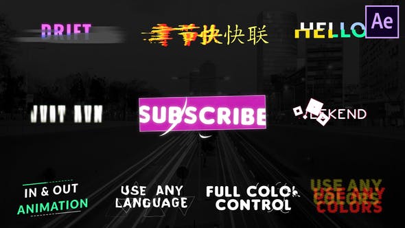Unique Titles | After Effects - Download Videohive 26549500