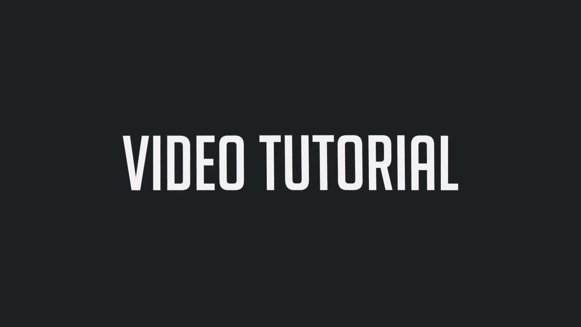 Unique Typography - Download Videohive 10002409