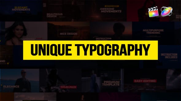 Unique Typography - Videohive 28854606 Download