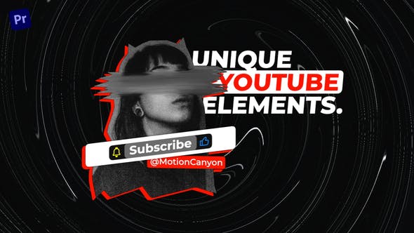 Unique YouTube Elements - 35557206 Videohive Download