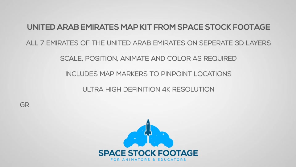 United Arab Emirates Map Kit - Download Videohive 18300170