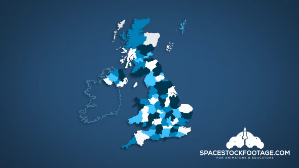 United Kingdom Counties Combine A - Download Videohive 21092110