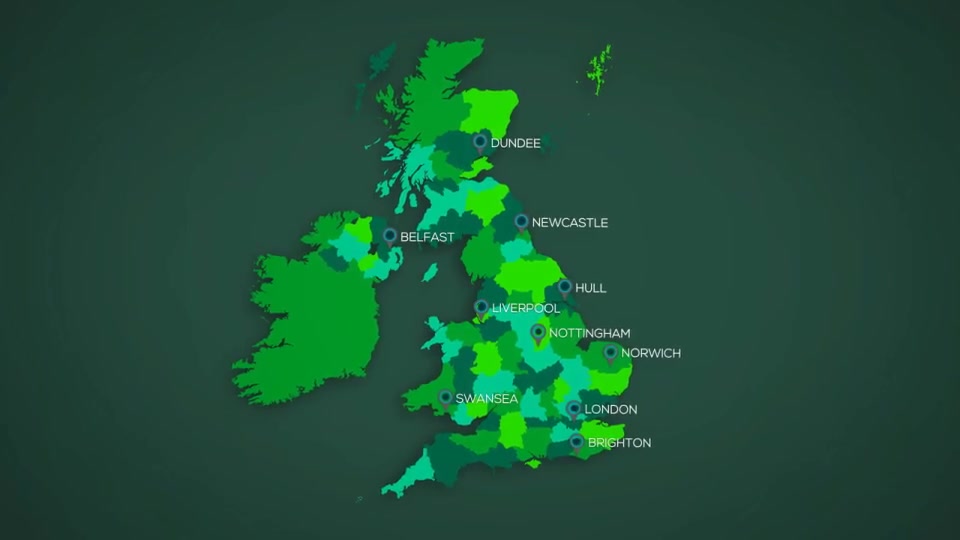 United Kingdom Map Kit - Download Videohive 16064846