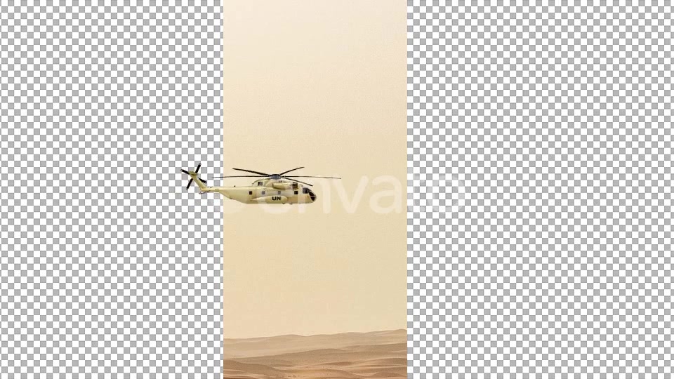 United Nations Helicopter Sikorsky Flying - Download Videohive 22129504