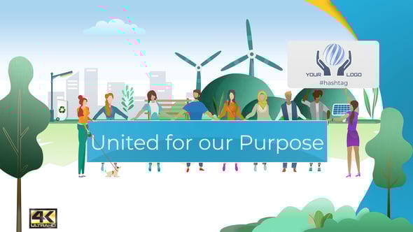 United People for a Purpose / Awareness Campaign - 24343608 Videohive Download