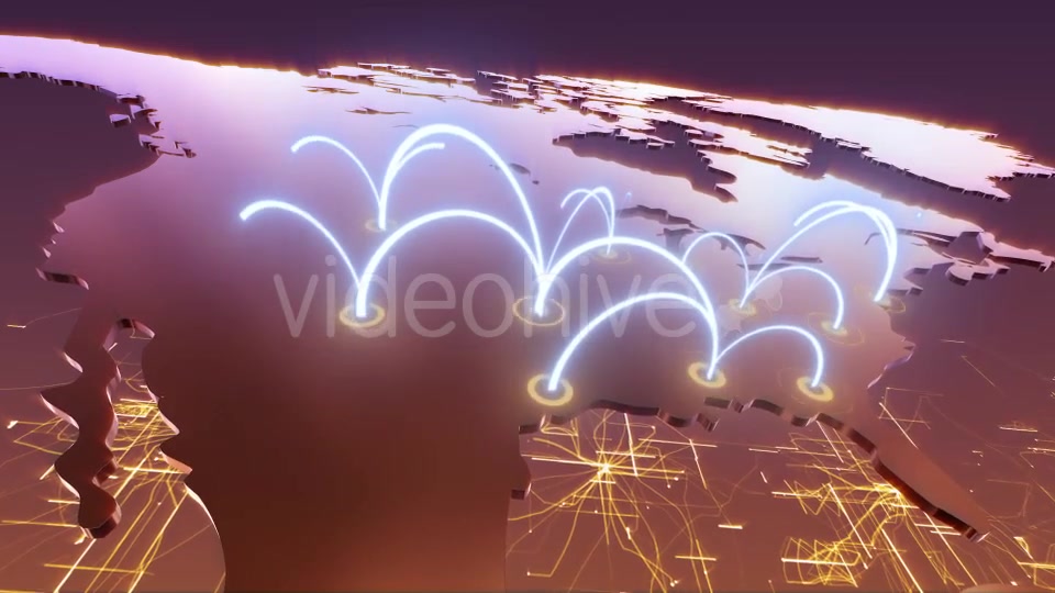 United States Business Network Orange - Download Videohive 19855242