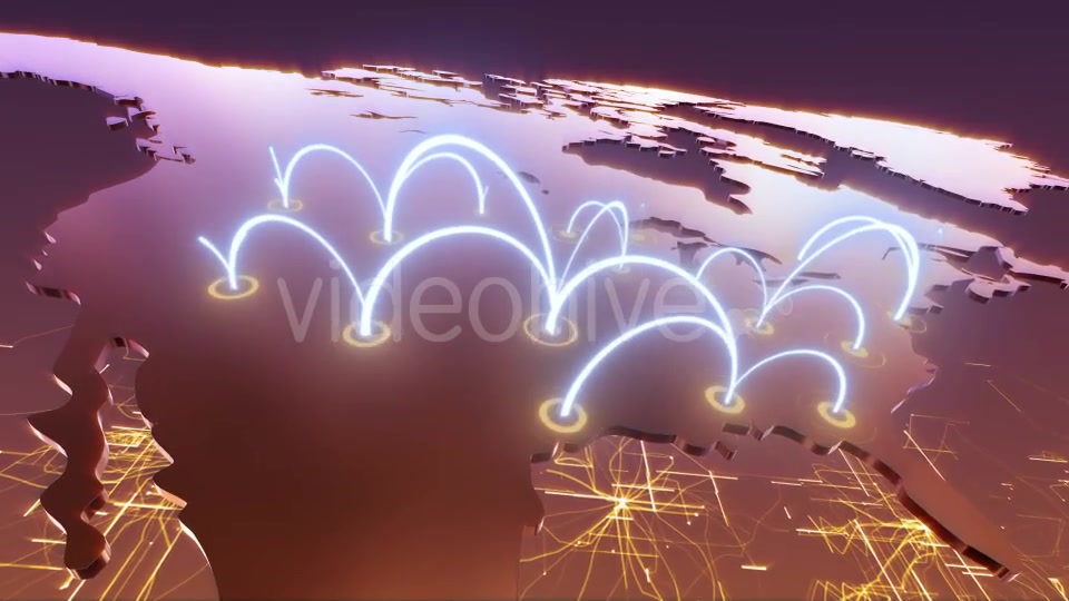 United States Business Network Orange - Download Videohive 19855242