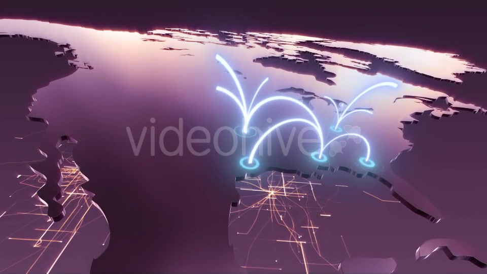United States Business Network Purple - Download Videohive 19856712