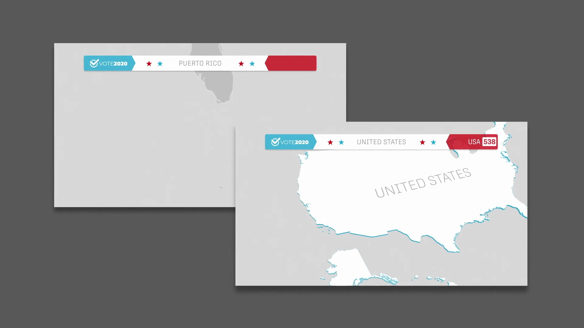 United States Election Map 3D Videohive 28786534 After Effects Image 5