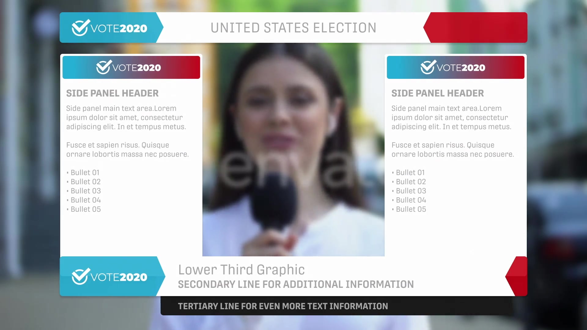 United States Election Map 3D Videohive 28786534 After Effects Image 7