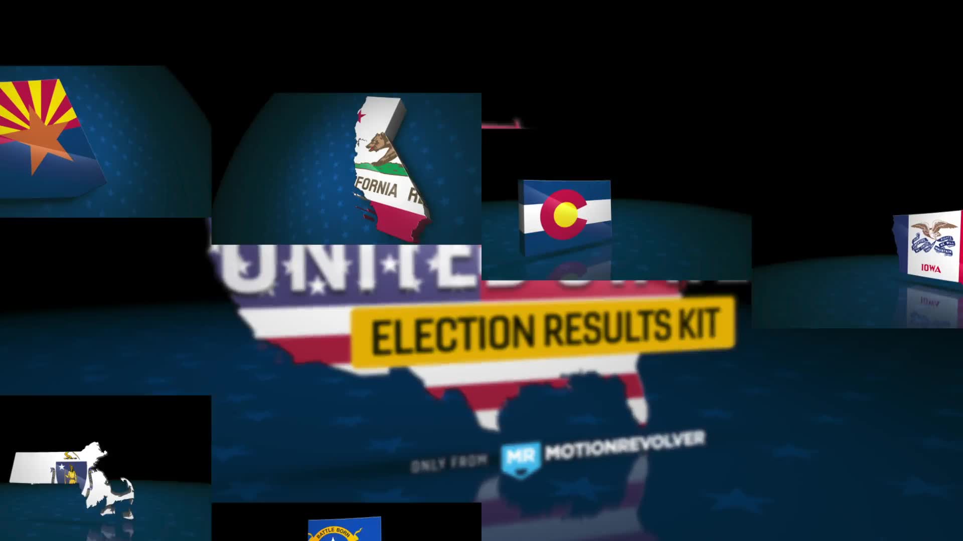 United States Election Results Kit Videohive 25796776 After Effects Image 2
