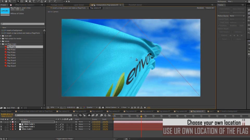 Universal 3D Flag - Download Videohive 10492337