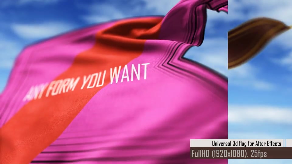 Universal 3D Flag - Download Videohive 10492337