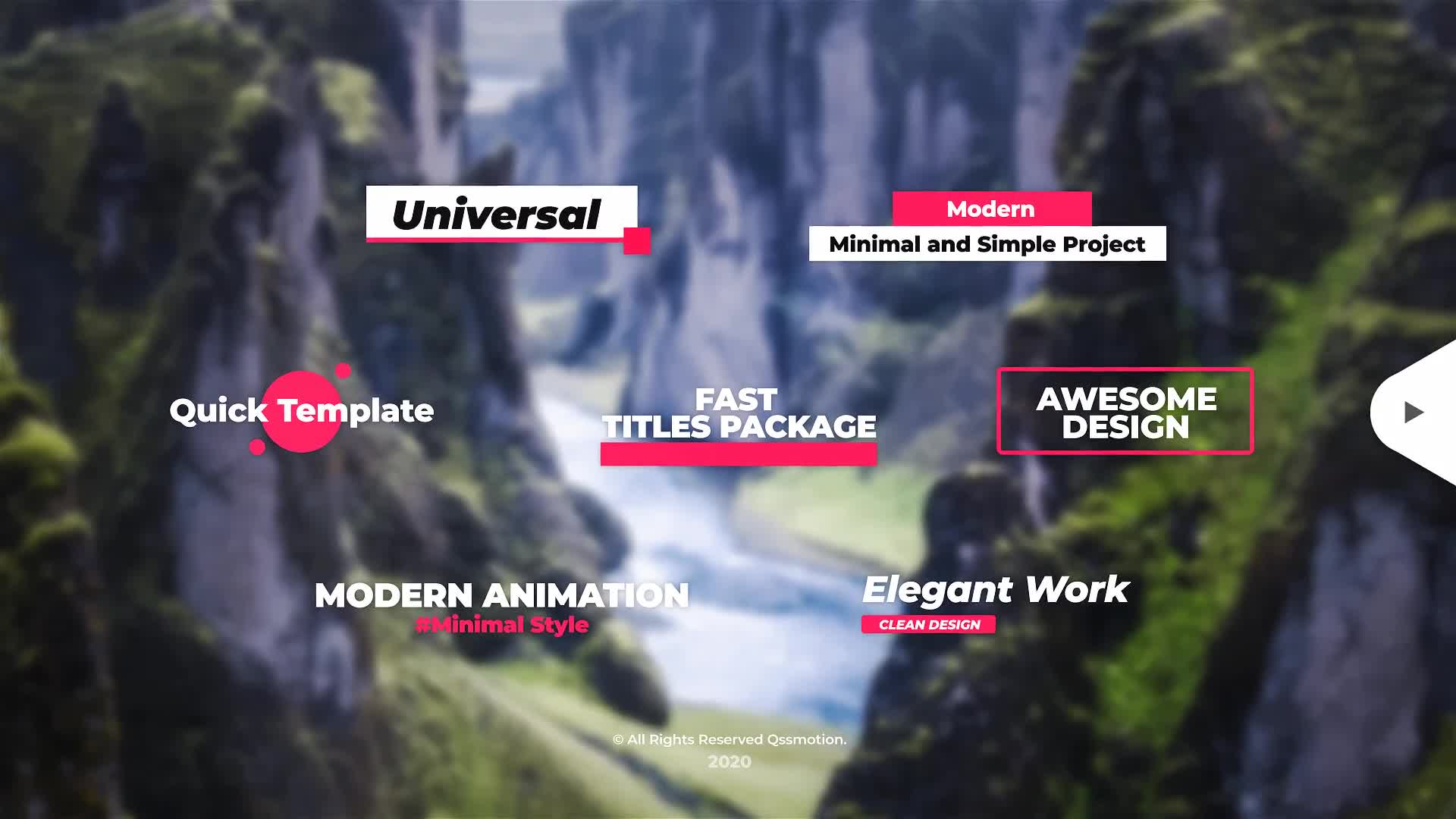 Universal and Clean Titles Package For After Effects Videohive 28453548 After Effects Image 1