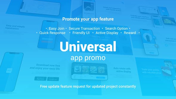 Universal App Promo 60 fps - Download 24188459 Videohive