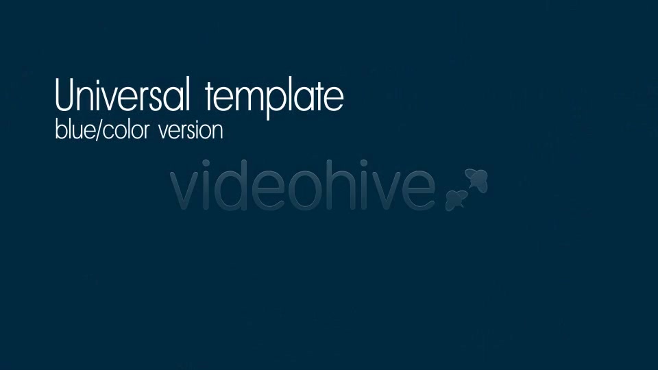 Universal corporate template - Download Videohive 2204045