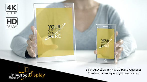 Universal Display MockUp - Download 14040768 Videohive