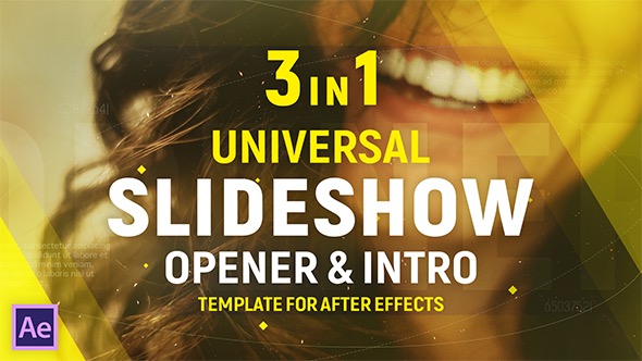 Universal Slideshow Opener Intro - Download Videohive 20482922
