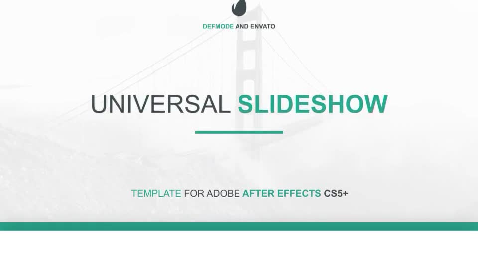 Universal Slideshow Presentation Videohive 17168306 After Effects Image 1
