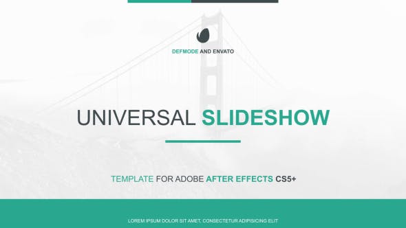 Universal Slideshow Presentation - 17168306 Videohive Download
