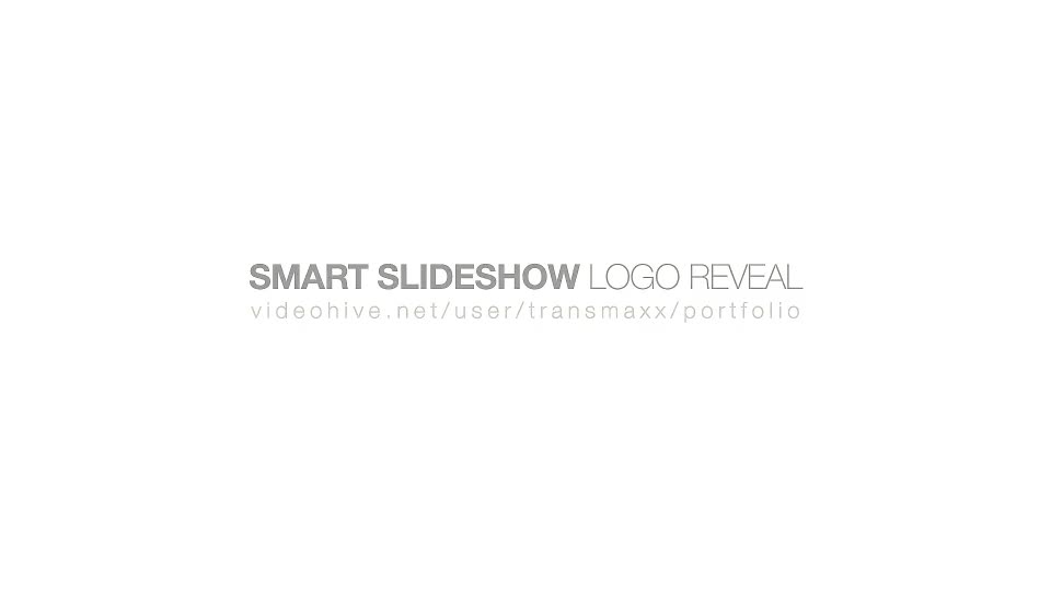 Universal Smart SlideShow LogoReveal Videohive 15449109 After Effects Image 1