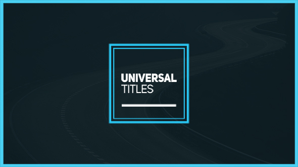 Universal Titles - Download Videohive 17468196