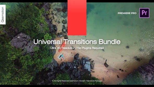 Universal Transitions Bundle For Premiere Pro - Download Videohive 34093102
