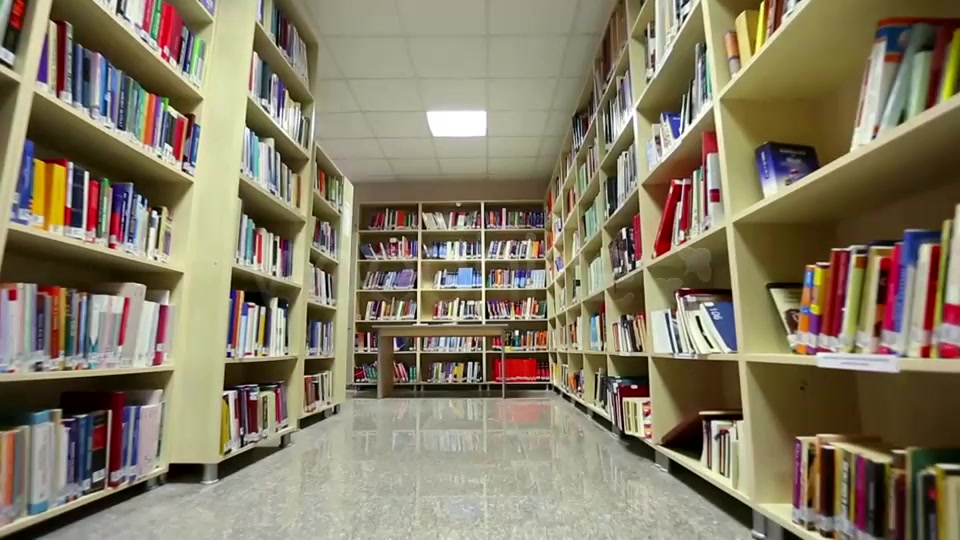 University Library  Videohive 7542959 Stock Footage Image 10