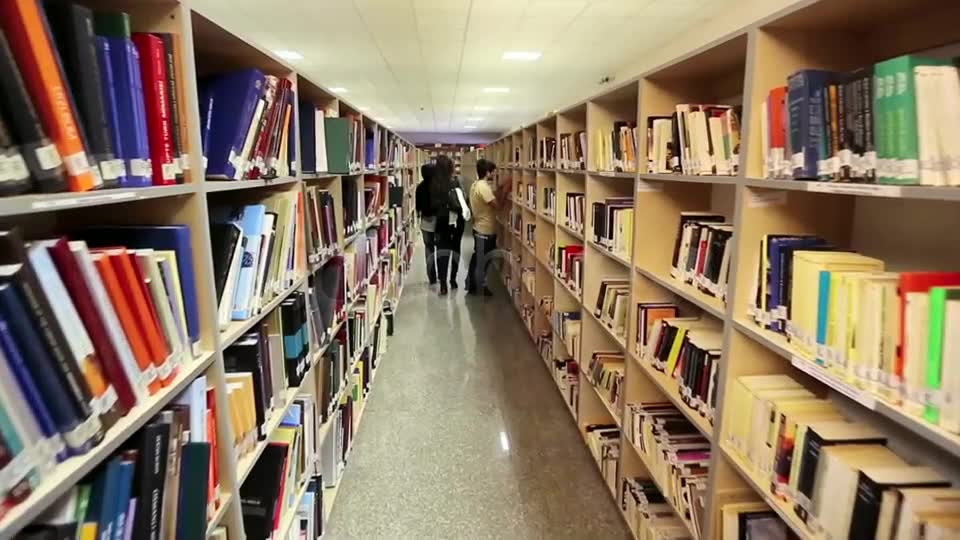 University Library  Videohive 7542959 Stock Footage Image 2
