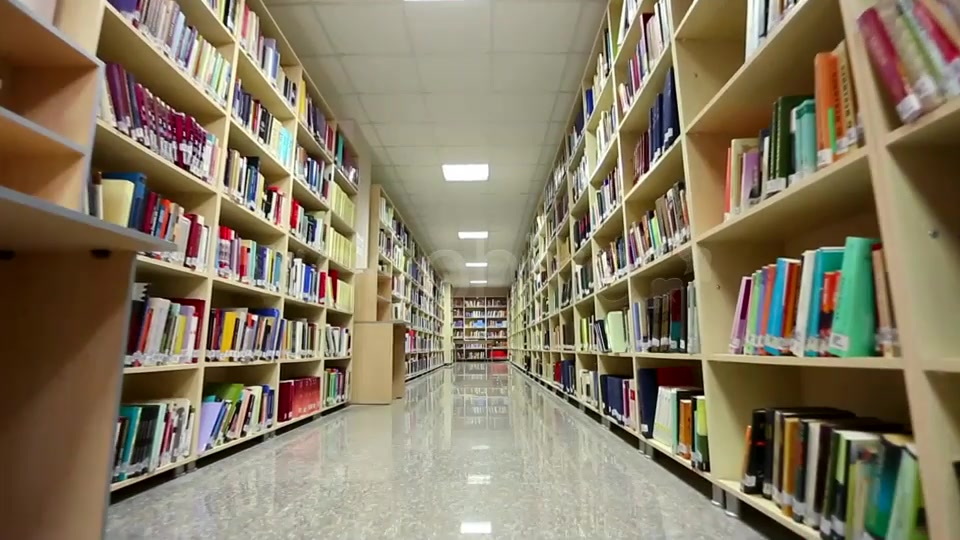 University Library  Videohive 7542959 Stock Footage Image 4