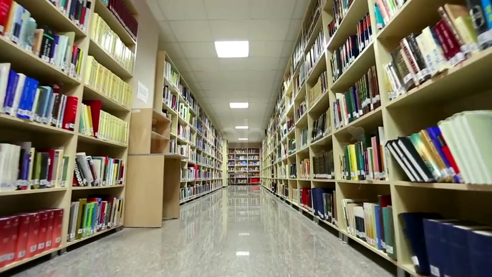 University Library  Videohive 7542959 Stock Footage Image 5