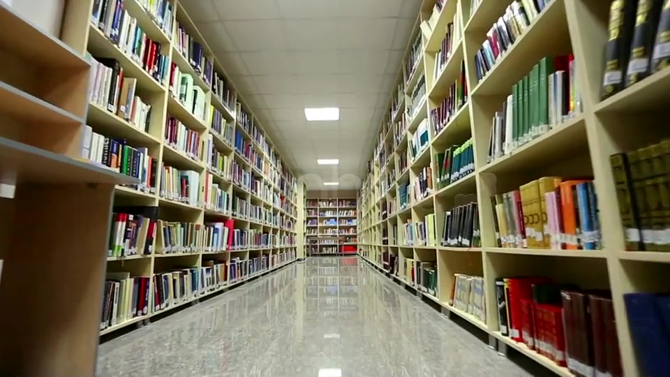 University Library  Videohive 7542959 Stock Footage Image 6