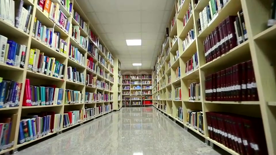 University Library  Videohive 7542959 Stock Footage Image 8