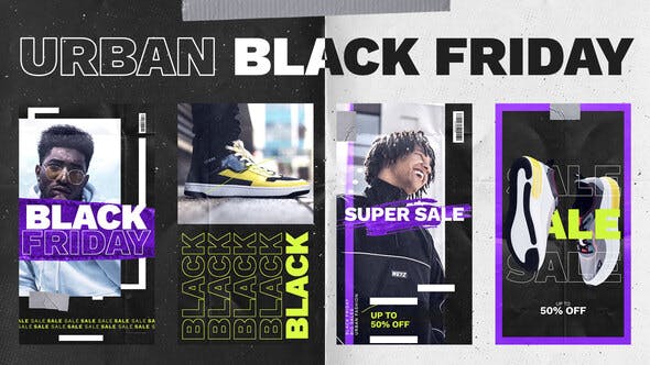 Urban Black Friday Instagram Stories - 29438072 Download Videohive