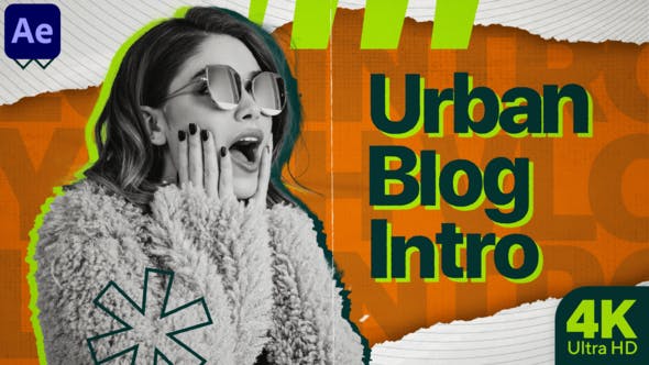 Urban Blog Intro - 34156436 Videohive Download