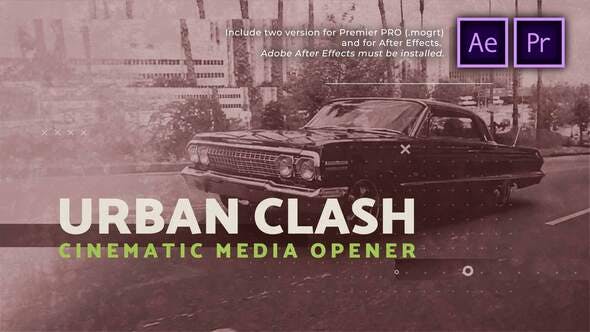 Urban Clash Cinematic Media Opener - 31161820 Videohive Download