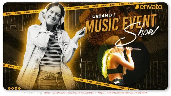 Urban DJ Music Event Show - Videohive 40185010 Download