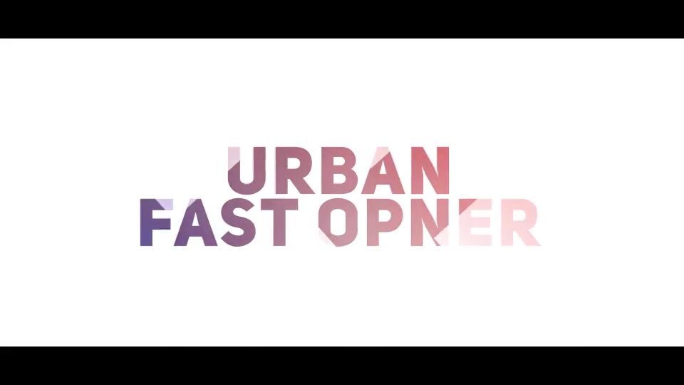 Urban Fast Opener Videohive 24311540 After Effects Image 6